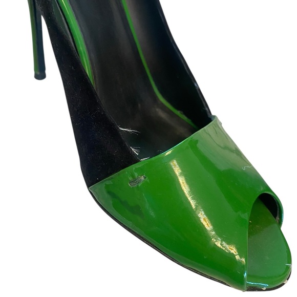 Gucci Women's Heels in Green and Black - Picture 10 of 12